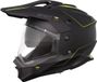 Shot Trek Max Vision Rally Enduro helm - Zwart/Geel - L