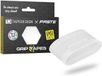 TAPEDESIGN – Scheenbeschermerhouder grip tapes van siliconen, voetbal mannen, vrouwen, transparant, houder voor voetbalsteunen, steuntape, transparant
