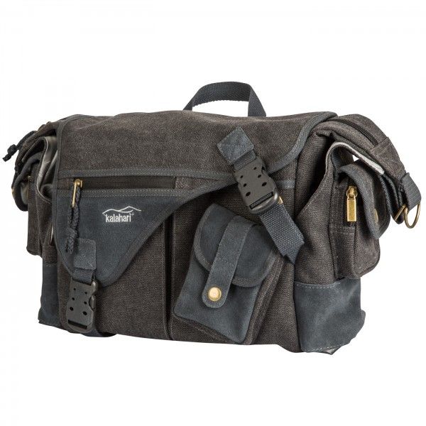 Kalahari KAPAKO K-32 Schoudertas - Zwart - Canvas
