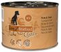 dogz finefood N° 8 hondenvoer nat - N° 8 kalkoen & geit - fijn voedsel natvoer voor honden en puppy's - graanvrij en suikervrij - hoog vleesgehalte, 6 x 200 g blik