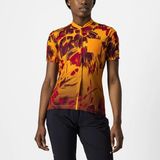 Castelli UNLTD SENTIERO Fietsshirt Golden Orange/ Barbaresco Red - Vrouwen - Maat S