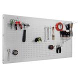Simon Rack Gereedschapsorganizer voor aan de Muur met 17 Accessoires, Metaal, 900x600x35 mm, Gegalvaniseerd – Simonwork