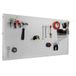 Simon Rack Gereedschapsorganizer voor aan de Muur met 17 Accessoires, Metaal, 900x600x35 mm, Gegalvaniseerd – Simonwork