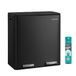 SONGMICS Pedaalemmer, 2 x 30 Liter, Staal | Prullenbak voor Afvalscheiding, met Binnenemmers en Softclose, 59,1 x 36,5 x 62,7 cm, Zwart, PARY Collectie LTB160BZ02