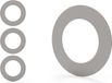 kosdesign Opvulringen inbouwspot - 100 x 62 - Renovatiering - Pak van 3 - Staal