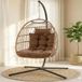 SereneLife Hangende Ei-Stoel met Stand