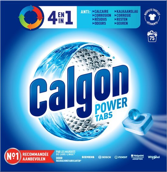 CALGON Calgon Acticlean 3 in 1 Tabs - 75 tabs