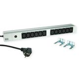 Bachmann 19 1U 12xC13 2,0m CEE7/7