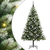 Vidaxl Arbre De Noël Artificiel Avec Neige Artificielle 300 Led