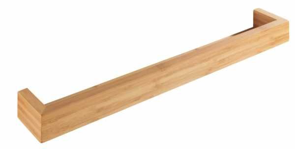 WENKO Bamboo Floating Wall Shelf - 60cm