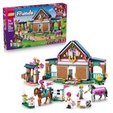 LEGO Friends Paardenstal en Manege – Educatief Speelgoed voor Kinderen met 2 Poppetjes, 2 Paarden Figuren, Puppy en Verzorgingsaccessoires – Verjaardagscadeau voor Meisjes vanaf 7 Jaar 42688