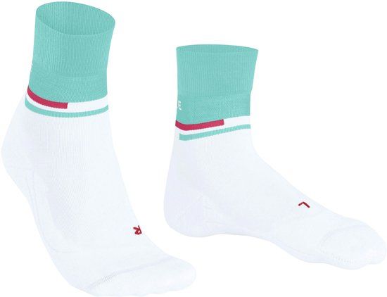 FALKE RU Compression Stabilizing compressie lyocell functioneel materiaal hardloopsokken dames wit - maat 39-40