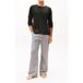 Tommy Hilfiger Henley thermique à manches longues noir