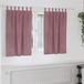 vidaXL - Gordijnen - 2 stuks - Donkerroze - 140 x 140 cm - Fluweel