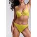 Marlies Dekkers Space Odyssey Citrus Yellow Lace Thong Taille: XS