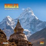 Tushita Himalaya Kalender 2027 Wandkalender Religie Blauw/Bruin/Geel/Wit