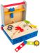 Colorbaby Boîte à outils en bois pliable Jouer et apprendre multicolore Enfants