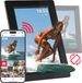 Silvergear Digitale Fotolijst met WiFi - 10.1 Inch HD Touchscreen - Frameo App