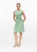 s.Oliver Jurk Lange Mouw Ronde Hals Saliegroen Polyester 36