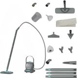 Achaté Stoomreiniger PRO V2 – 1500W Krachtige Reinigingsmachine – 3.5 Bar Stoomdruk – 800ml Tank – Vloerreiniger, Tapijtreiniger & Handstomer – Doodt 99,9% Bacteriën