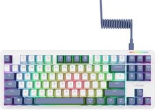 Trust GXT 872 Xyra - TKL Mechanisch Gaming Toetsenbord - Hot-Swappable - US QWERTY - Wit