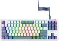Trust GXT 872 Xyra - TKL Mechanisch Gaming Toetsenbord - Hot-Swappable - US QWERTY - Wit