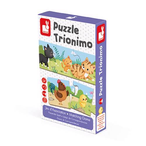 Janod trionimo puzzelspel 30 stukjes Kinderspel