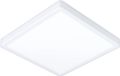 Merkloos / Sans marque Wan GmbH Badkamer Plafondlamp - Smart Home Verlichting - Sfeervol Licht - App en Spraakbesturing - 39 x 39 cm - Wit