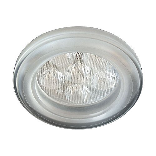 Gumarcris 1981MA LED-inbouwspot, 14,4 W, rond, acryl, wit