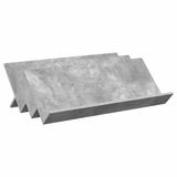 vidaXL Tijdschriftenrek Betonnen Grijs 90 x 53 x 28,5 cm Bewerkt hout