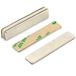 First4magnets F501SA-10 Zelfklevende 50 x 10 x 2 mm dikke N42 neodymium magneten - 5,5 kg trekken (Zuid) (verpakking van 10), zilver, 25 x 10 x 3 cm