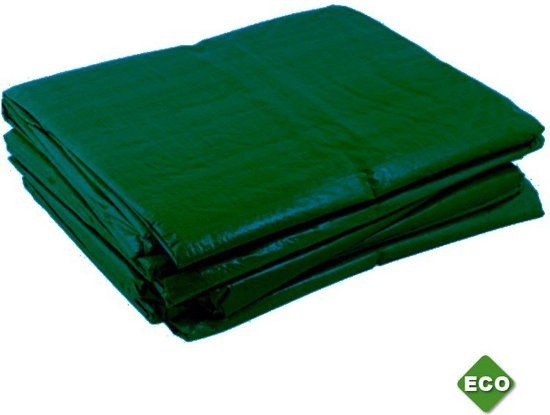 Afdekzeilen.be Groen afdekzeil bache bouwzeil 2x3m 100gr/m²