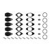 WINORA Set de protections de port de charge E-Bike Yakun V - Protection efficace couleur noire