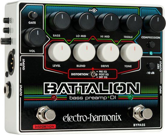 Electro Harmonix Battalion - Bass effect-unit