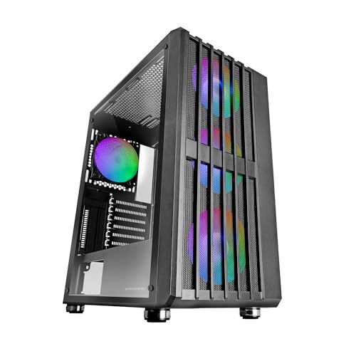 Mars Gaming MC-VAULT computerbehuizing Midi Tower Zwart