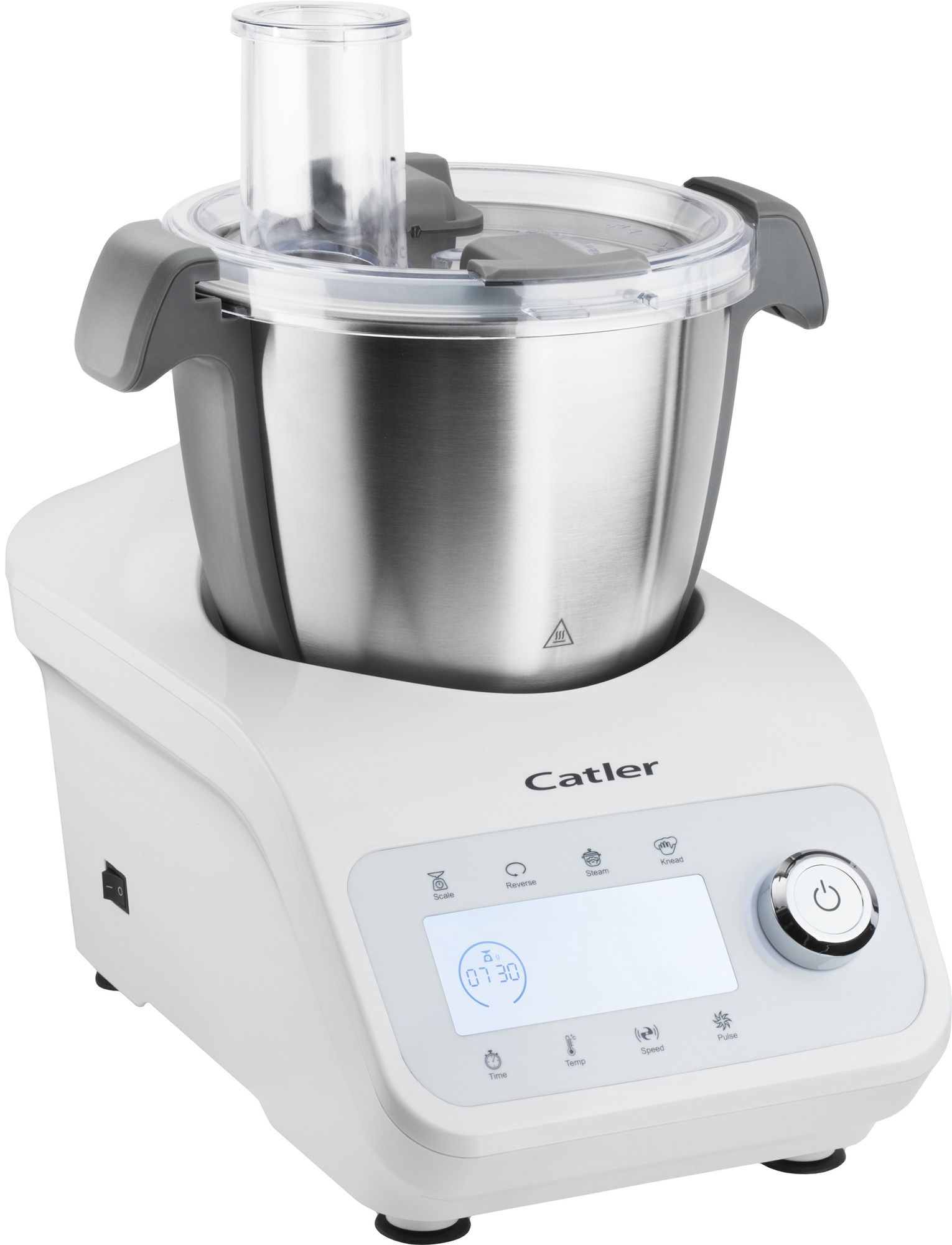 Catler TC 8010 Keukenmachine - 1300W - 2.5L - RVS/Wit