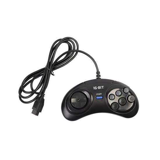 Under Control Sega Megadrive Controller Black Sega Megadrive Controller Black