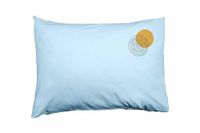 Bona Basics Decoratieve kussenhoes Lichtblauw 50x35 cm