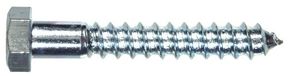 De The Hillman Group 230042 Hex Screw, 5/16-inch X 1-1/4-inch, Zinc, 100-Pack