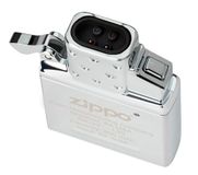 Zippo Dubbel booginzetstuk voor stormaansteker, navulbaar inzetstuk, USB-C en CE-gecertificeerd, past in alle klassieke Zippo behuizingen