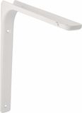 Amig - Stalen hoekbeugels voor stellingen - Set van 6 - Witte afwerking, 350 x 250 mm