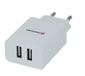 Swissten Travel Smart 2x USB 2.1A Wit Universeel Binnen