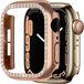 Strap-it Diamond PC hard case 45mm - rosé goud - Geschikt voor Apple Watch