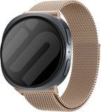 Strap-it Milanese band - Milanees mesh bandje geschikt voor Samsung Galaxy Watch 9 (40/44mm) / Watch 8 (40/44mm) / 8 Classic (46mm) - rosé goud / rose gold