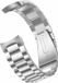 Go Go Gadget - Smartwatchbandje - Staal - Zilver - Geschikt voor Samsung Galaxy Watch 41mm/42mm