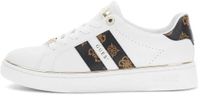 Guess Barlie Lage Sneakers Dames Witbruin Maat 40