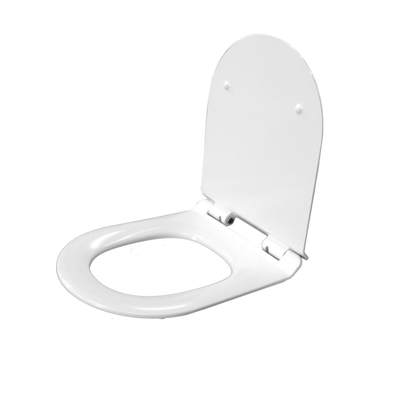 Badkamerplanet Toilet Zitting Compact Flat 48 cm - Wit