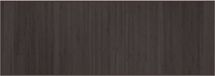 vidaXL - Vloerkleed - rechthoekig - 70x200 cm - bamboe - donkerbruin