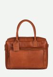 Burkely Fundamentals Vintage Mitch Worker Laptoptas Cognac Leer 14 inch