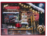 Gedore Red Adventskalender 2025, 51-delig, gereedschapkalender voor mannen, cadeau, R33003151